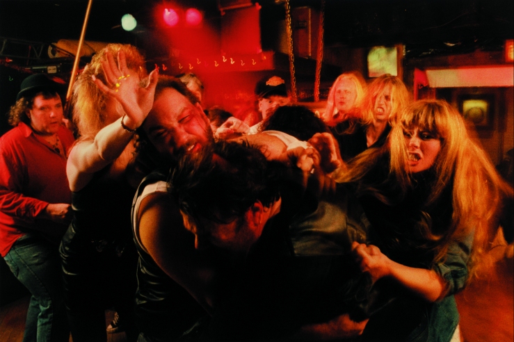 photo: bar fight